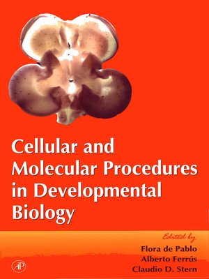 cover image of Cellular and Molecular Procedures in Developmental Biology